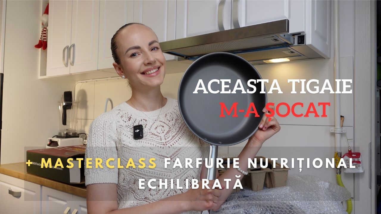 Tigaia inox 3ply Kobach cu tehnologie LOTUS NANO prezentată de Cristina Catlabuga - Nutriționist Holistic și Wellness Coach