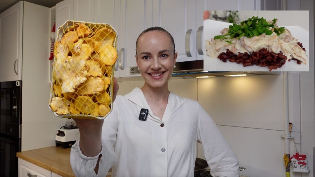 Gălbiori în Sos Cremos de Caju cu Orez Negru sau Sălbatic - Cristina Catlabuga -Nutriționist Holistic și Wellness Coach - retete sanatoase